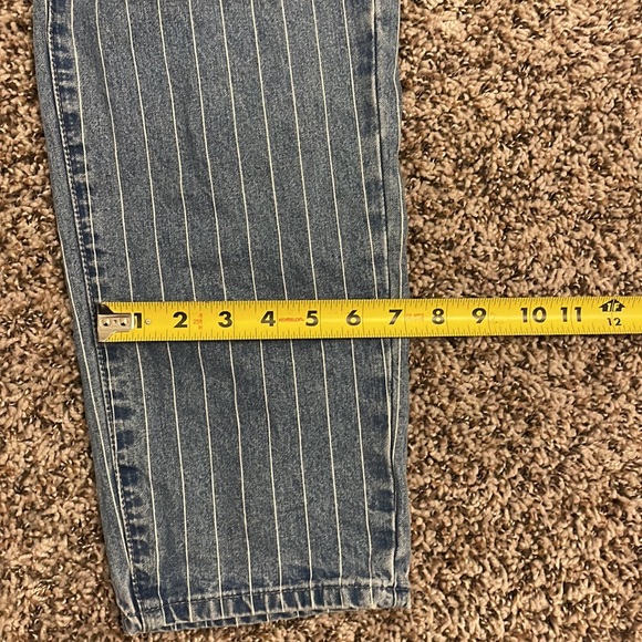 Madewell The Perfect Vintage Jean: Pinstripe Edition Sz 30 - Picture 15 of 15